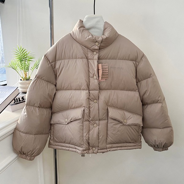 [Very easy to use] Miu Miu replica long tech pongee down jacket myk52251