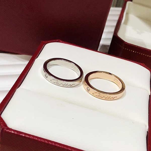 Extremely eye-catching! Cartier replica ring, 2 colors, kah72229