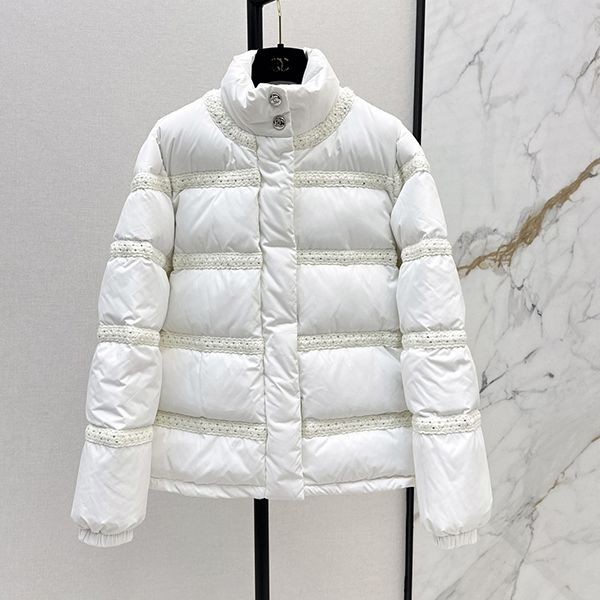 Popular Chanel Jacket Replica Technical Fabric White P77331