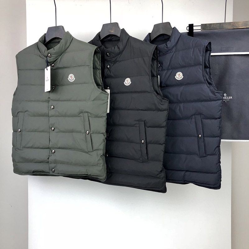 21-22AW Moncler Replica Down Vest ☆ 3 colors moq13575