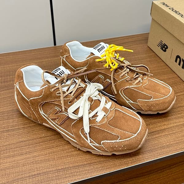 Miu Miu x New Balance collaboration fake denim sneakers available soon myk76990 Miu Miu x New Balance collaboration fake denim sneakers available soon myk76990