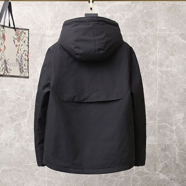 I definitely want it! Loewe puffer hooded bomber jacket replica loz59610