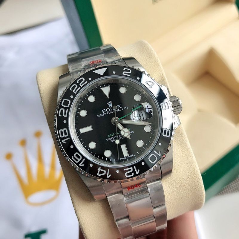 [Same-day shipping] Rolex GMT Master II replica automatic men's black 116710LN