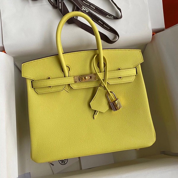 Immediate delivery Hermes Birkin 25 replica Jaunes Naples Togo handbag with gold hardware ere66895 Immediate delivery Hermes Birkin 25 replica Jaunes Naples Togo handbag with gold hardware ere66895