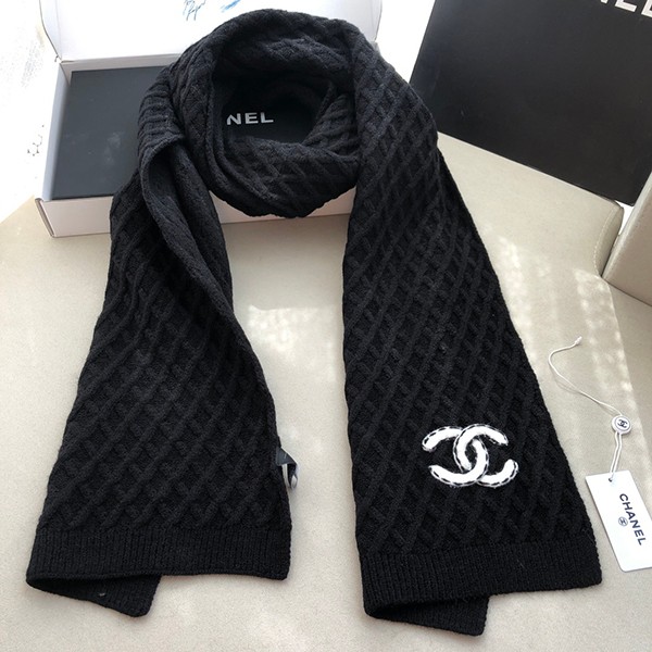 Immediate delivery Chanel scarf Coco mark stole n grade shn21554