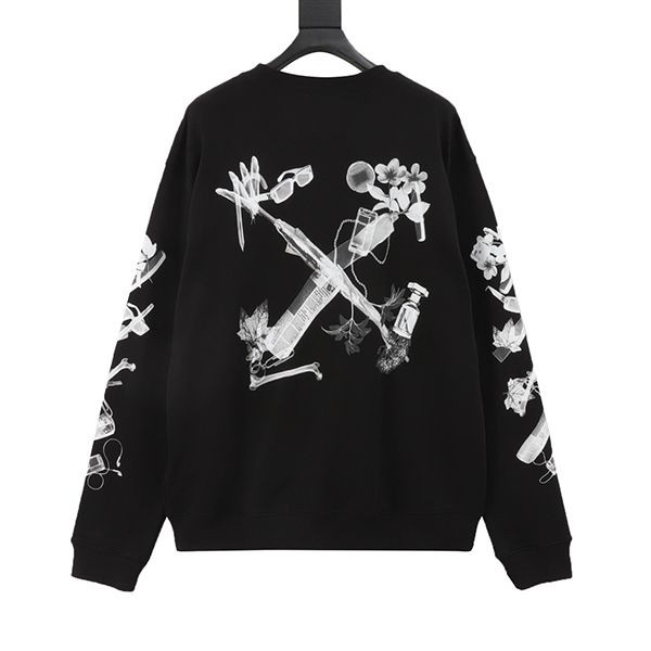 2025 Super Popular! Off-White Copy Logo Print Crew Neck Sweatshirt ofv74782