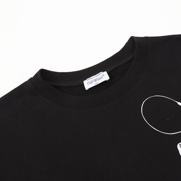 2025 Super Popular! Off-White Copy Logo Print Crew Neck Sweatshirt ofv74782