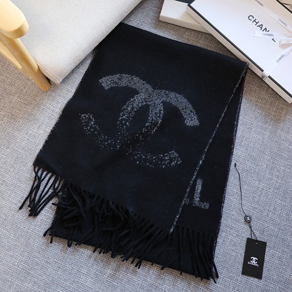 I definitely want it! ★Replica Chanel Cashmere Scarf Coco Mark shi17352