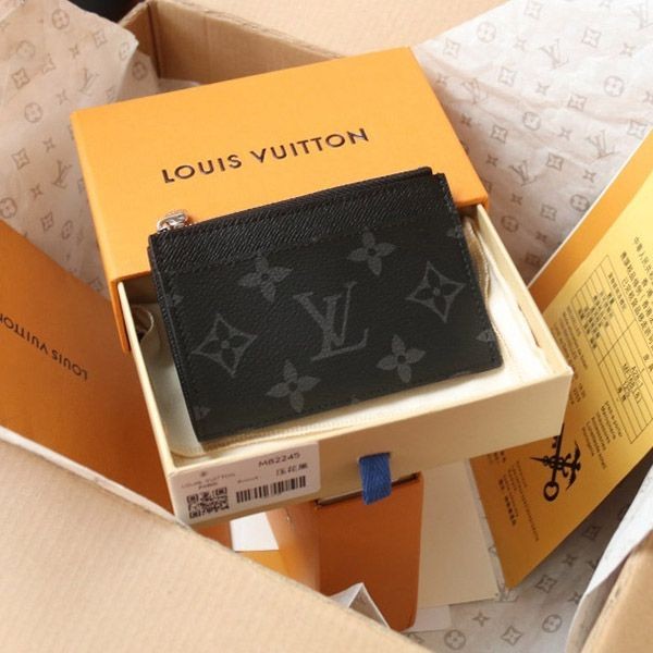 Louis Vuitton Compact Replica Coin Card Holder Coin Purse vuj50146