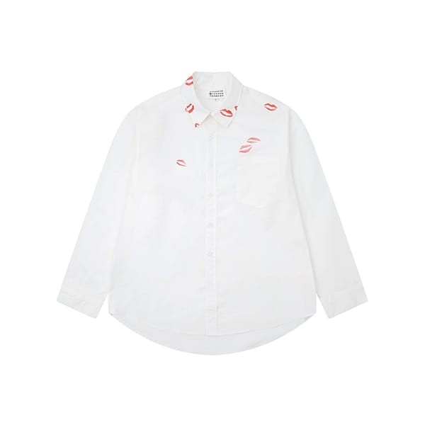 n-grade Recommended MM6 Maison Margiela Openwork Scallop Shirt Fake Maw20051