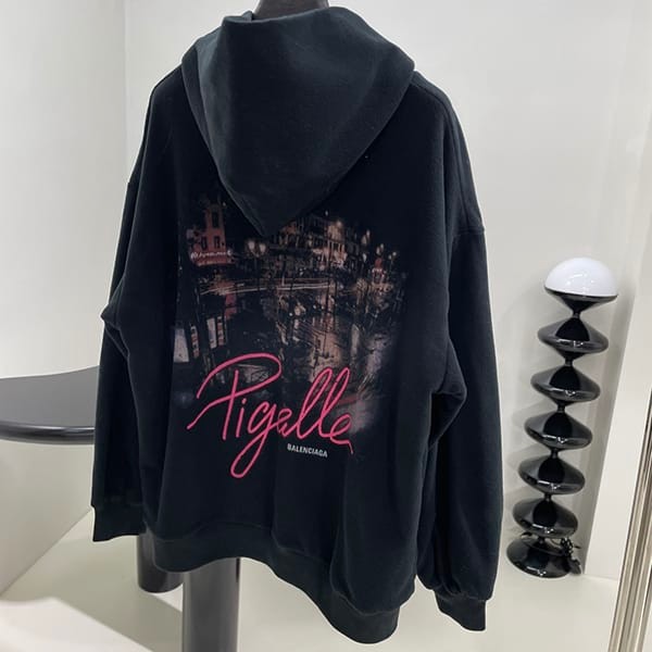☆Super popular☆ Balenciaga Pigalle Outerwear Zip-up Hoodie n-grade bau06715 ☆Super popular☆ Balenciaga Pigalle Outerwear Zip-up Hoodie n-grade bau06715
