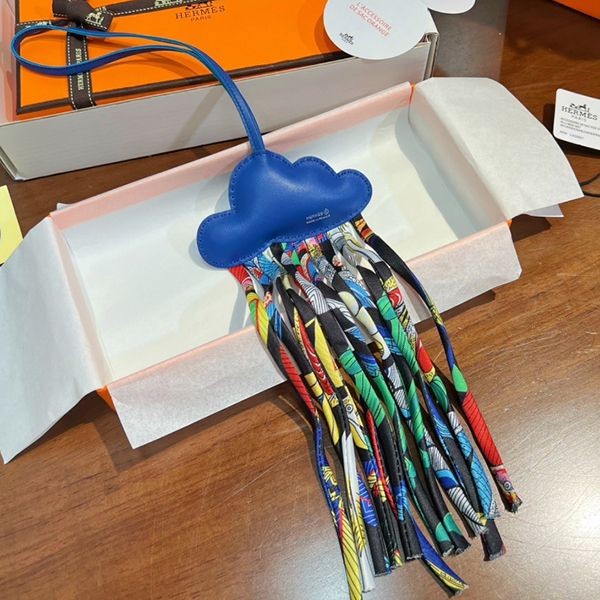 Petit H - Enjoy the color you get! Handmade Hermes Cloud Charm, Grade N, H10808