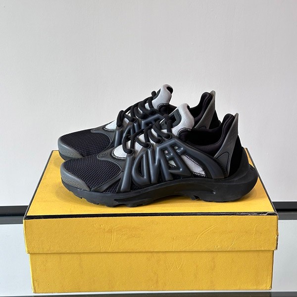 Fendi Tag Sneakers Replica Technical Mesh 7E1667AQ