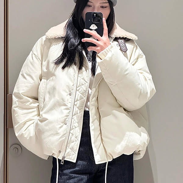 Recommended Loewe parallel import puffer jacket in 2 colors lot00156