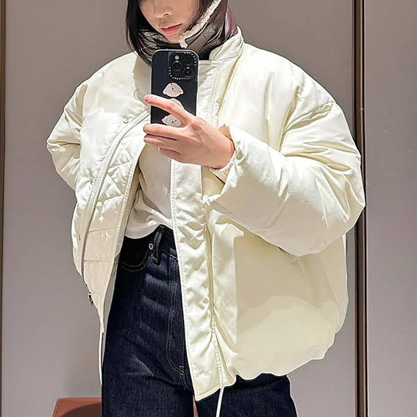 Recommended Loewe parallel import puffer jacket in 2 colors lot00156