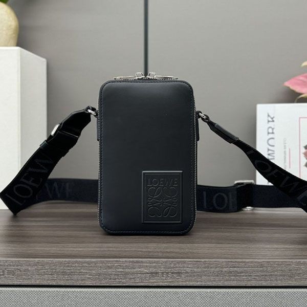 Competition Loewe Vertical Fake Crossbody Pocket Satin Calf lor09873 Competition Loewe Vertical Fake Crossbody Pocket Satin Calf lor09873