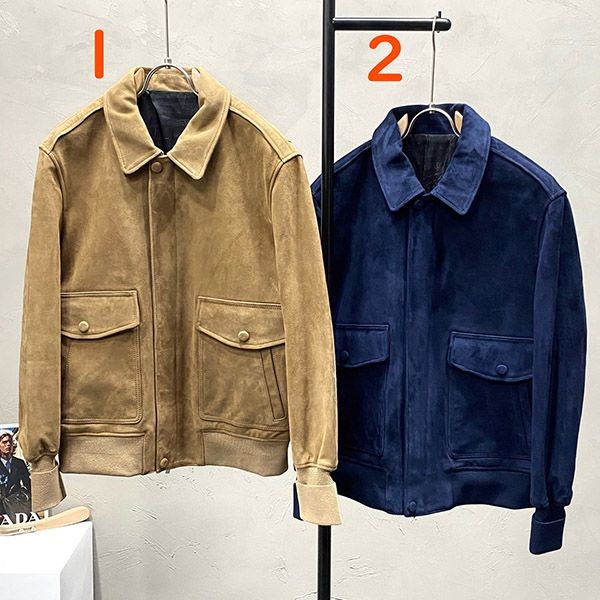 Cute Berluti suede flight jacket replica beu81517