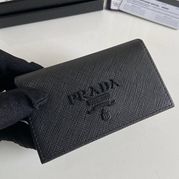 Love at first sight? Prada business card holder, card case, replica wallet puq14481