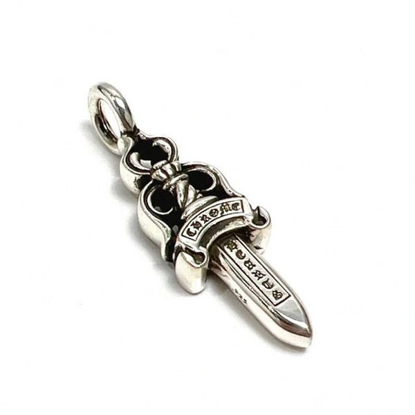 No.1 Popular Chrome Hearts Dagger Hoop Earrings with Gift Kub45492