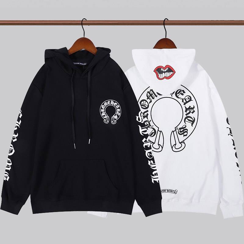 Want it? Super limited edition? Chrome Hearts hoodie copy Horseshoe & Floral Cross 2 colors Kuk01644