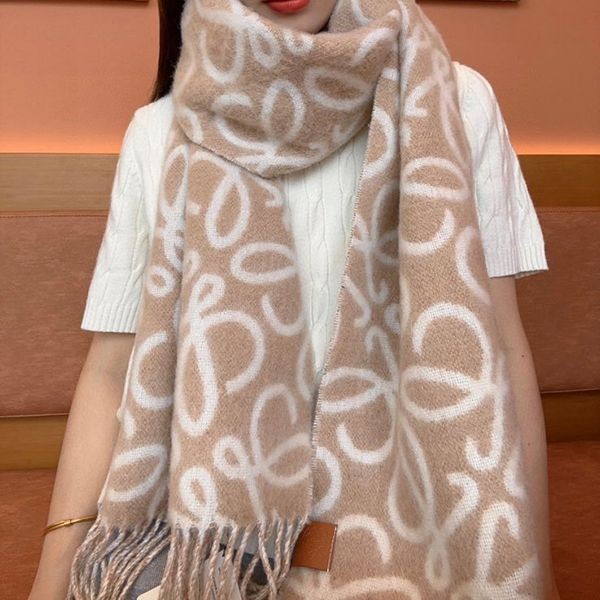 [Cute? New] Loewe Anagram Wool Scarf Replica lon55542