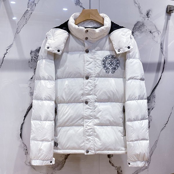 New on sale Chrome Hearts Hooded Down Bottoms Kug42690