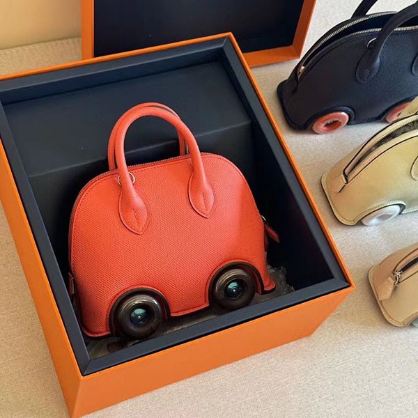 Hermes Bolide on Wheels Replica Mini Cre erz56320 Hermes Bolide on Wheels Replica Mini Cre erz56320