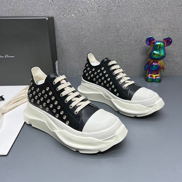 Hard to find Rick Owens EDFU Abstract fake low sneakers riu11110