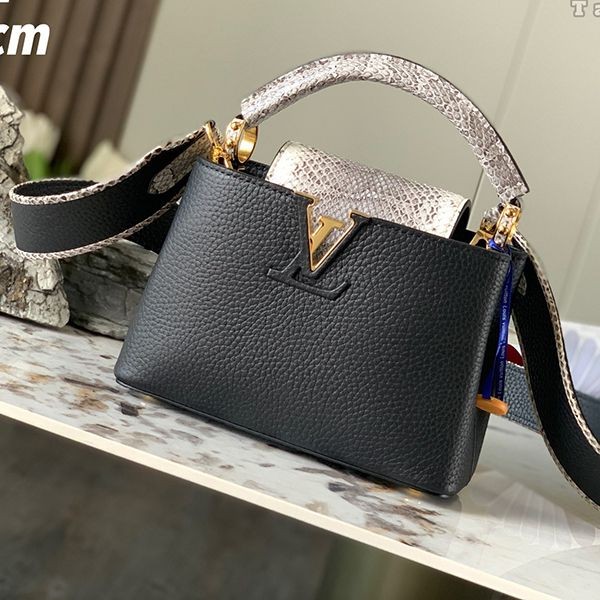 Very popular all over the world? Louis Vuitton Capucines MINI copy handbag N80421 Very popular all over the world? Louis Vuitton Capucines MINI copy handbag N80421
