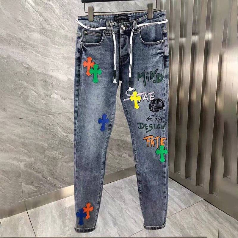 Love at first sight? Chrome Hearts x Drake Levis Cross Denim Replica [Miami Limited] Kug07066