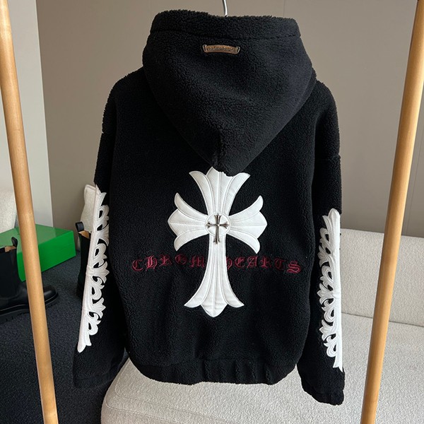 Easy to use Chrome Hearts hoodie, grade n jacket, outerwear Kuf46956