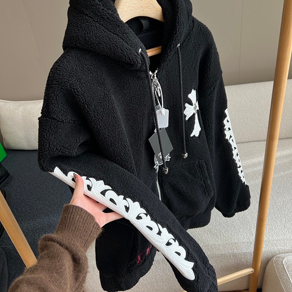 Easy to use Chrome Hearts hoodie, grade n jacket, outerwear Kuf46956