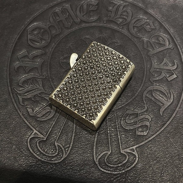 CHROME HEARTS ZIPPO Zippo Lighter Fake Pyramid Plus Kuk97244