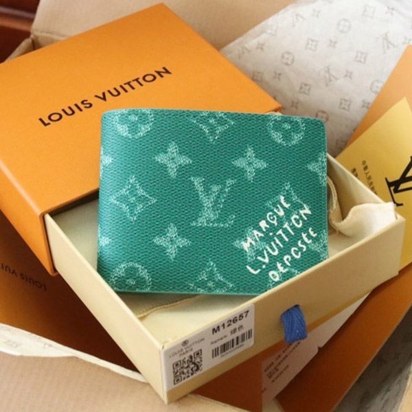 Love at first sight? Louis Vuitton Portefeuille Replica Multiple Green M12657