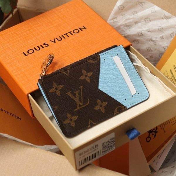 Love at first sight? Louis Vuitton Porte Carte Romy card case copy vuv13044
