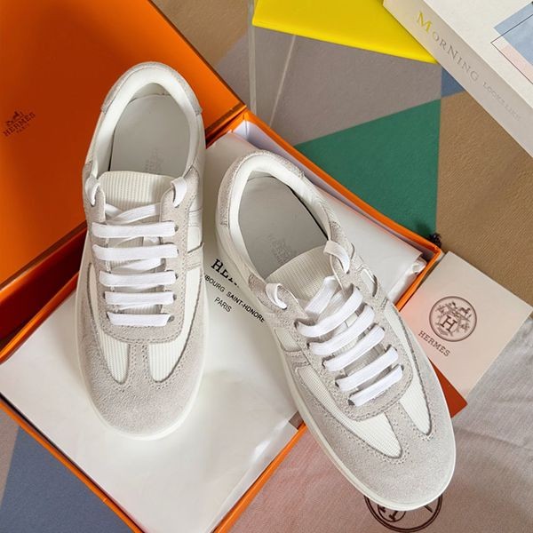 Limited edition Hermes Boomerang sneakers replica erz96107