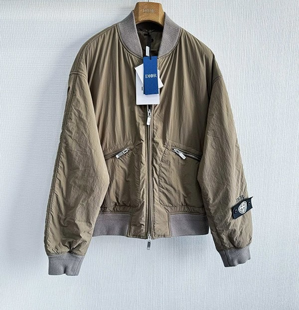 Dior AND STONE ISLAND Replica Bomber Jacket dex42807 Dior AND STONE ISLAND Replica Bomber Jacket dex42807