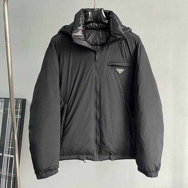 Free shipping Prada Re-Nylon reversible down jacket fake pup18937