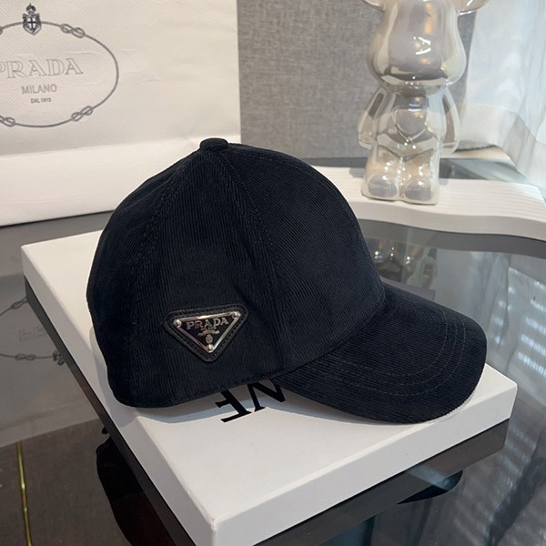 Prada velvet baseball cap replica puw06320