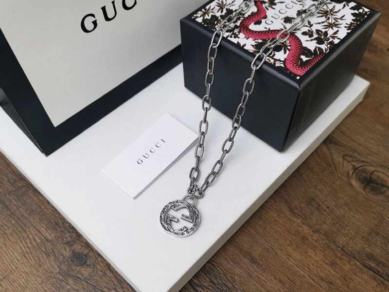 Not available in Japan Gucci★ Interlocking G Pendant Replica gud29524