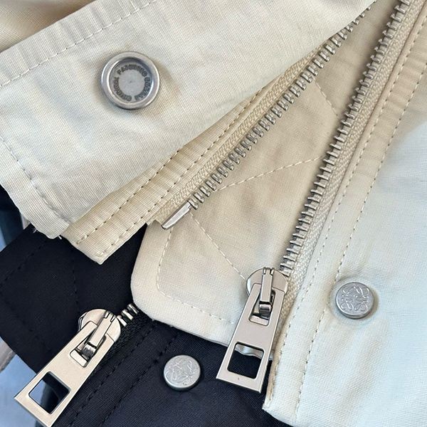 Loewe puffer jacket replica technical cotton blend lot19340