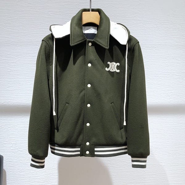 Celine Logo Teddy Jacket Replica Ceg08296