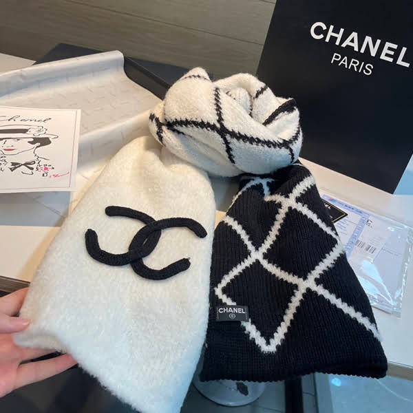 Boutique Chanel Reversible Scarf Stole Replica she58459