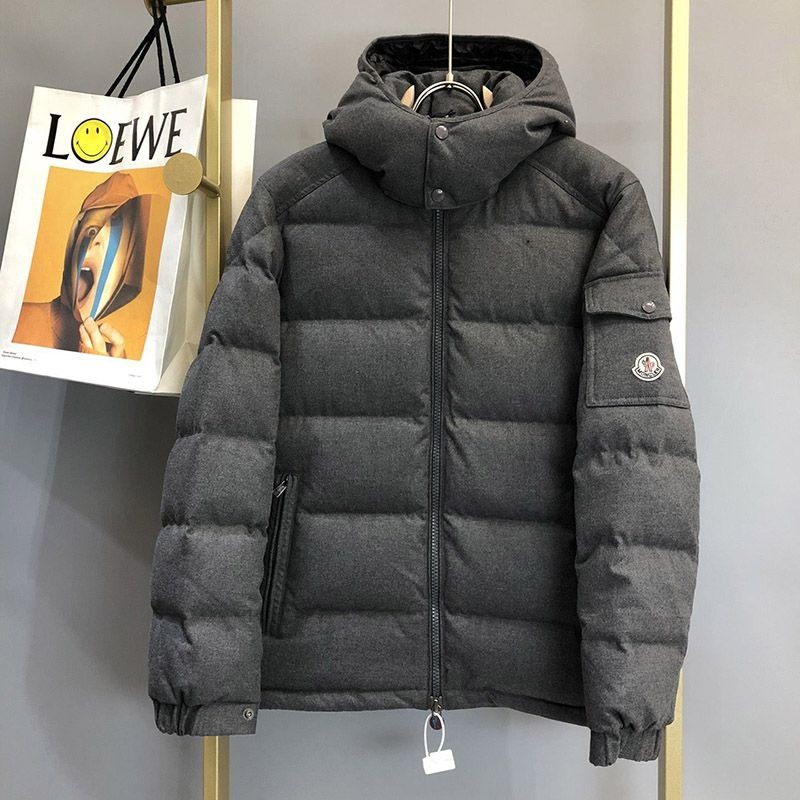 Moncler Night Blue Montgenevre Short Down Jacket Replica Moncler Night Blue Montgenevre Short Down Jacket Replica