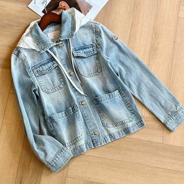 ★Japan!! Popular! Moncler Melissa denim jacket replica mok49481 ★Japan!! Popular! Moncler Melissa denim jacket replica mok49481