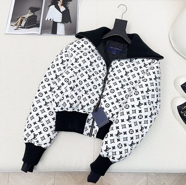 {Stay warm with just one piece!} Louis Vuitton Monogram Pufa Jacket Replica 1AGBR0