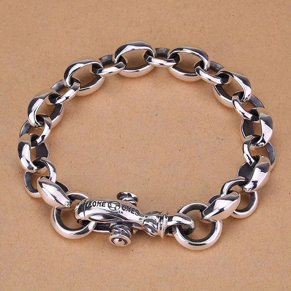 Extremely rare! Ron Ones Silk Heron Bracelet Replica (Leonard Kamhout engraved) rox30215