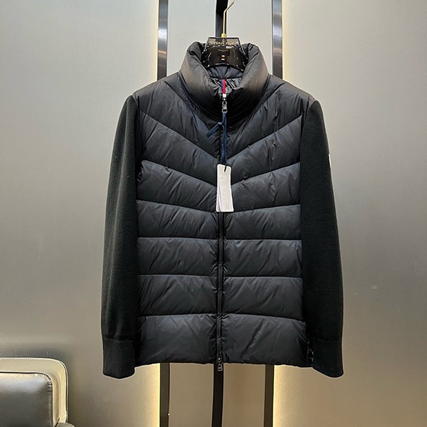 Moncler Replica Wool Knit Down Cardigan moe28512 Moncler Replica Wool Knit Down Cardigan moe28512
