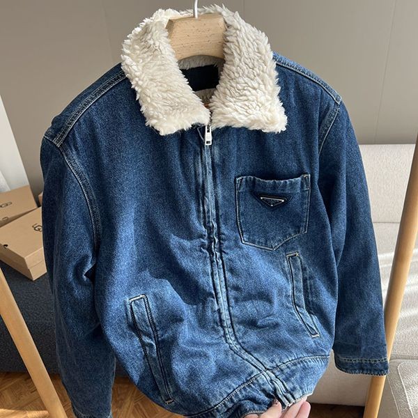 Prada padded denim jacket replica puw23185