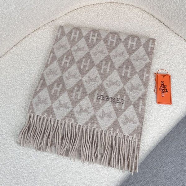 Rare [Cute? New] Hermes Cashmere Scarf Replica erq10585